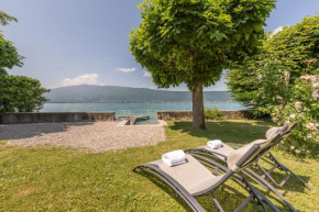 Chalet de charme avec Ponton privé et Accès direct au lac, 4ch 8 pers, Exclusivité LLA Selections by Location lac Annecy